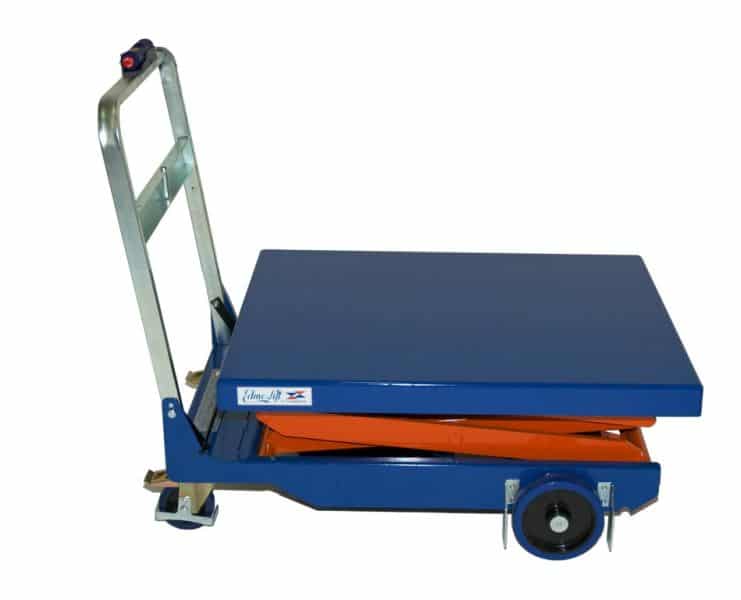 Electric lifting table trolley (example)