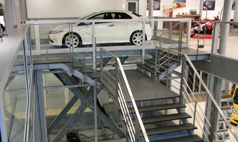 Car lifting table for special values