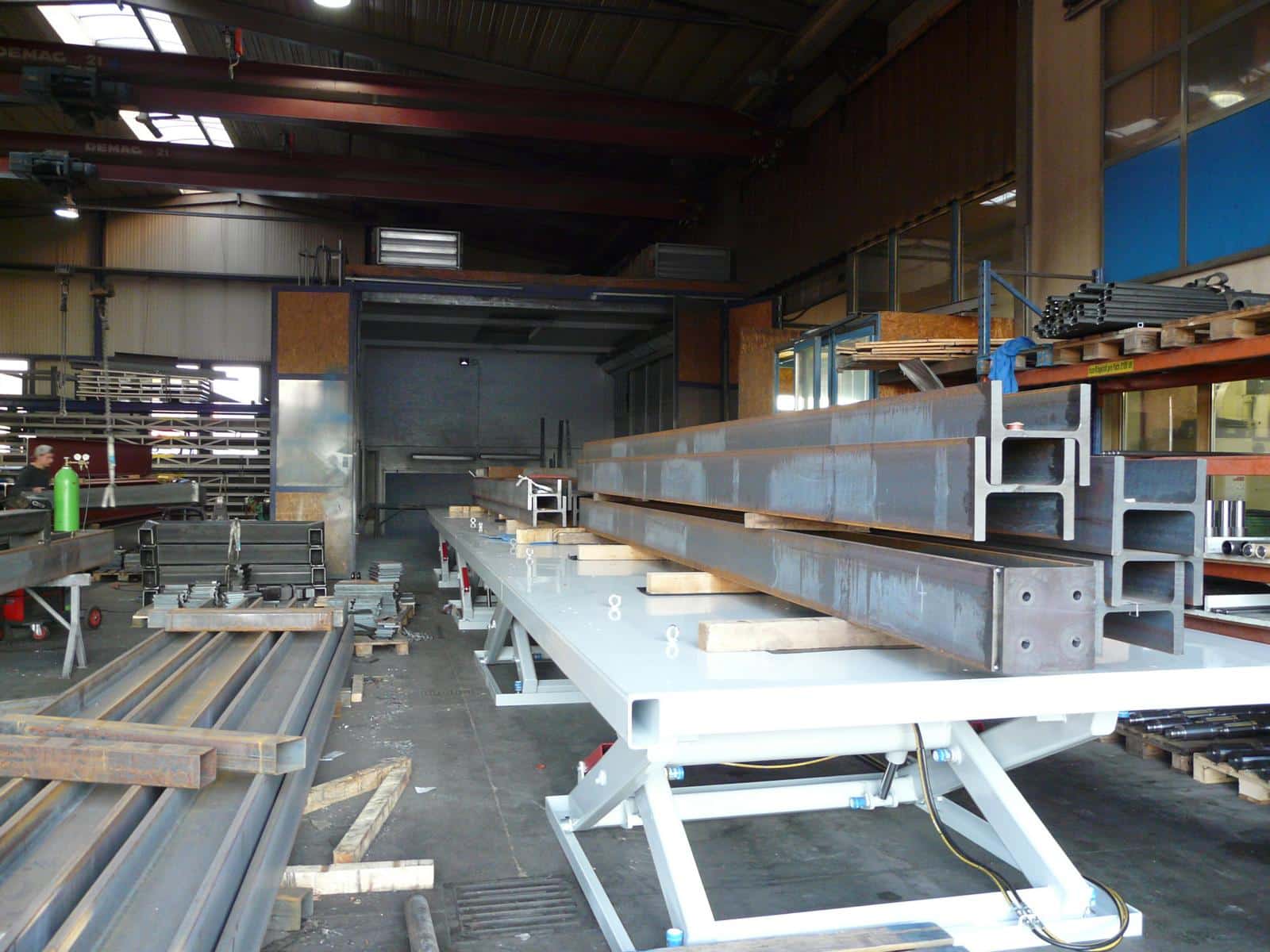 load capacity 18500 kg - platform 15500x2600 - wood industry 1