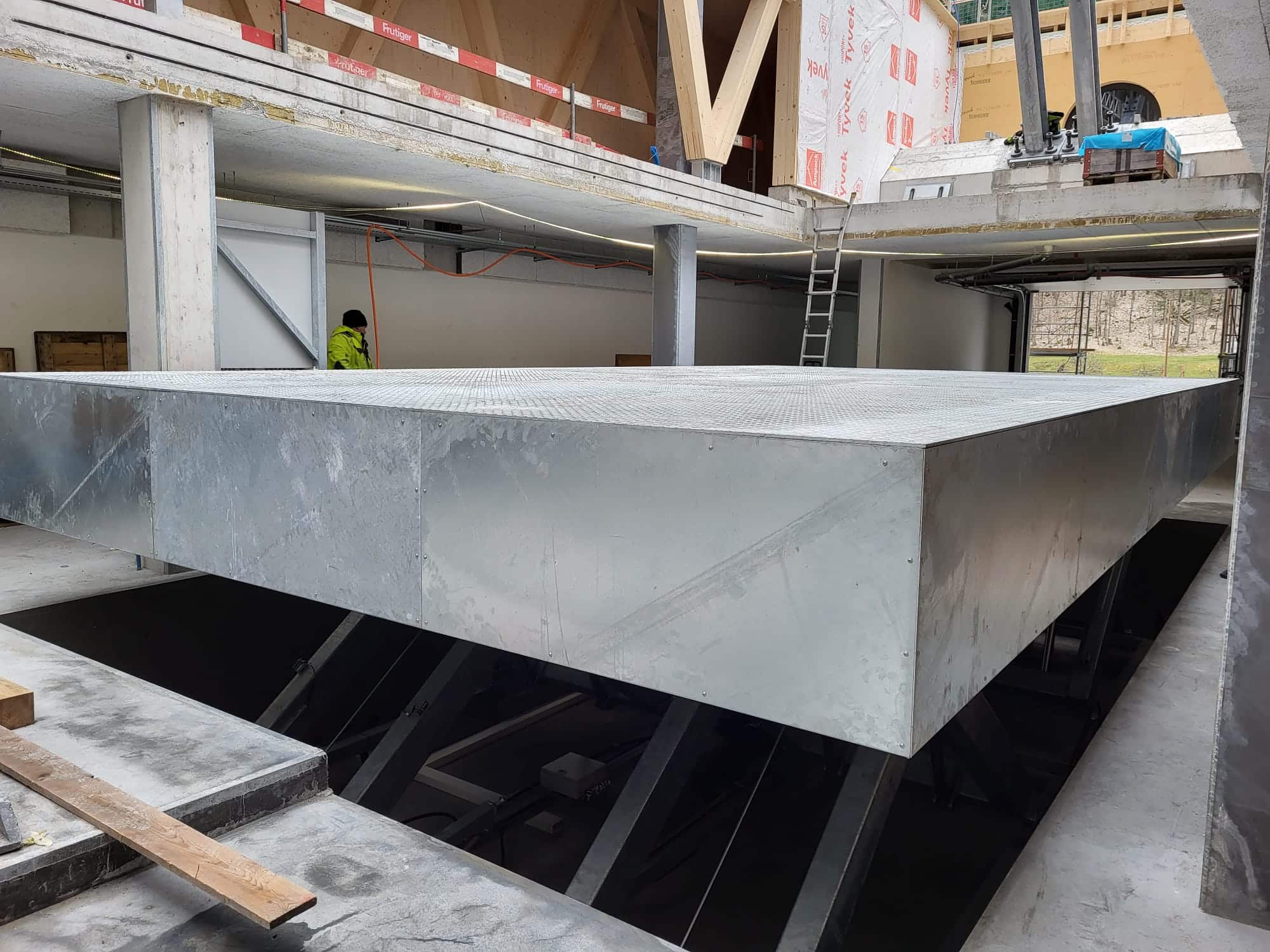 Lifting table complete