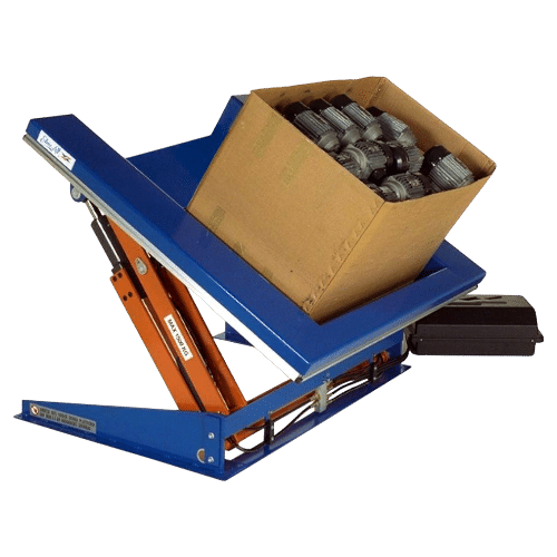 Lifting and tilting device