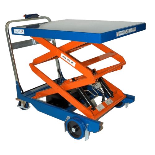 Lifting platform trolley